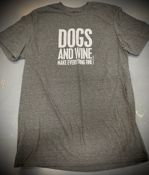 Dogs And Wine T-shirt