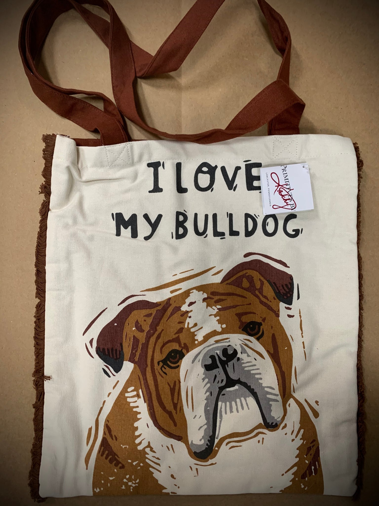 I love my Bulldog Tote