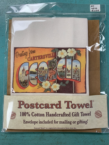 GA Post Card Towel