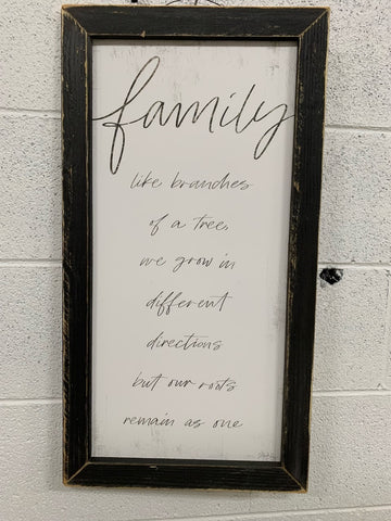 Family Tree Sign