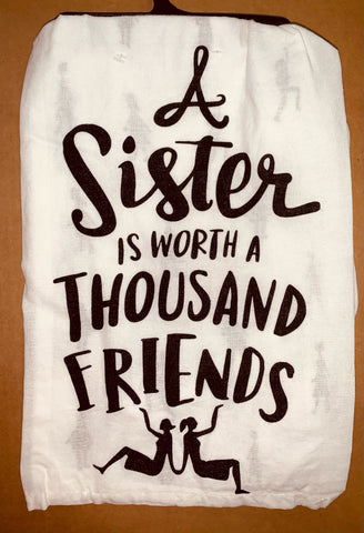 Dish Towel-A sister