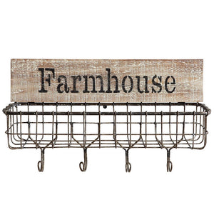 Farmhouse Wall Basket